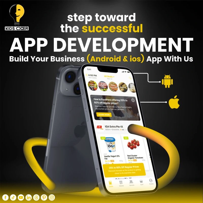 Unlock Your Child’s Future with App Development Services Learning at Kids Coders